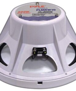 Pyle 10-Inch Outdoor Marine Audio Subwoofer - 500 Watt Single White Waterproof Bass Loud Speaker For Marine Stereo Sound System, Under Helm or Box Case Mount in Small Boat, Water Vehicle - PLMRW10 5 51YRxoKCf9L