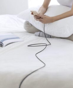 Anker 6ft Premium Double-Braided Nylon Lightning Cable, Apple MFi Certified for iPhone Chargers, iPhone X/8/8 Plus/7/7 Plus/6/6 Plus/5s, iPad Pro Air 2, and More(Black) 6 ft Black 1 26 51YXb2q7xlL