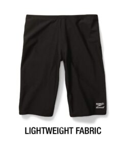 Speedo Men's Swimsuit Jammer Endurance+ Solid USA Adult Speedo Black 32 12 51YdMlmcnHL