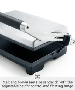 Breville Duo 1500-Watt Nonstick Panini Press, Silver 32 51YiLSG7QRL