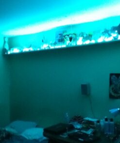 LEDwholesalers 12-Volt 16.4-ft RGB Color-Changing Kit with Controller and IR Remote, Power Supply, and LED Strip in White PCB, 2034RGB-R2+3369+3208 67 51YjA3XJO1L