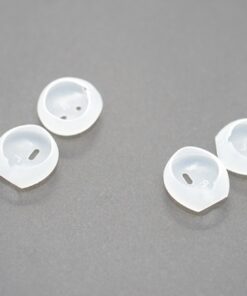 YunYiYi 2 Pairs Anti-Slip Soft Silicone Replacement Eartips Earbud Ear Tips Buds Compatible with Apple AirPods Earphones 12 51YxP03nlJL