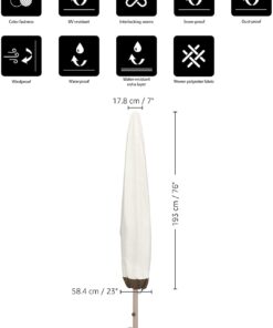 Amazon Basics Umbrella Outdoor Patio Cover 24 51Z 5T7kc6L