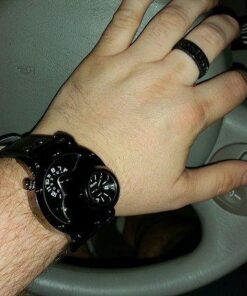 New Russian Aviator Pilot Army Military Sports Quartz Mens Wrist Watch Dual Time 64 51Z Iuhxk3L