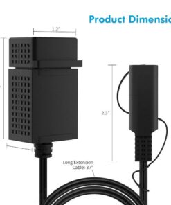 MICTUNING SAE to USB Cable Adapter 3.1A Motorcycle Dual USB Charger Port Power Socket for Smart Phone Tablet GPS 26 51Z LMqU7pL