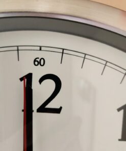 La Crosse Technology 404-1235UA-SS 14 Inch UltrAtomic Analog Stainless Steel Wall Clock 35 51Z7UmDTIDL