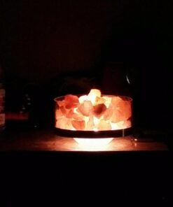 LEVOIT Aria Himalayan Salt Lamp, Pink Rock Large Crystal Natural Himilian Gift Night Light (ETL Certified) Touch Dimmer, 8.5lbs 52 51ZAydE CL