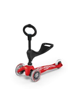 Micro Kickboard - Mini 3in1 Deluxe 3-Stage Ride-on Micro Scooter Toddler Toys for Ages 12 Months to 5 Years Red 13 51ZBR q2PML