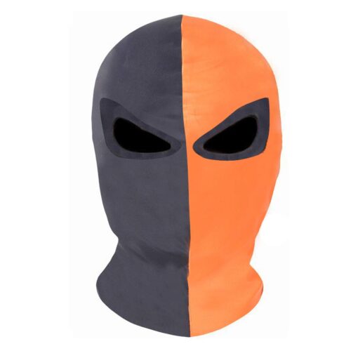 Innturt Cosplay Fabric Mask Balaclava Hood Face Black Orange Double Eyes