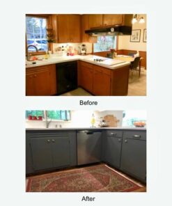 EZ FAUX DECOR Peel & Stick Faux Stainless Steel | Refrigerator Wrap | Cover for Dishwashers & Appliances | Self Adhesive Stainless Contact Vinyl Paper 36 in x 144 in (12ft) 49 51ZMvv4M7jL