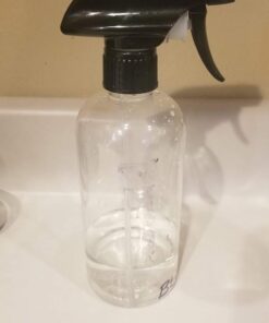 EPAuto Heavy Duty Chemical Resistant Spray Bottles with Sprayer (16 oz), Clear, 3-Pack Black 20 51ZOgICPtZL