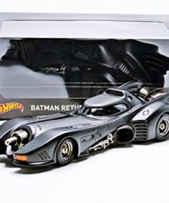 Hot Wheels Collector Batman Returns Batmobile Die-cast Vehicle (1:18 Scale) 16 51ZUzBg4wVL
