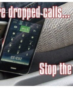 Drop Stop - The Original Patented Car Seat Gap Filler (AS SEEN ON Shark Tank) - Set of 2 and Slide Free Pad and Light 28 51ZaCVQVLIL