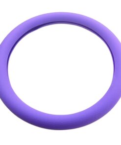 Steering Wheel Cover Auto Car Silicone Great Grip Anti-Slip Steering Cover Diameter 36-38cm/14-15inch (Purple) Purple 26 51ZeCWnq0eL
