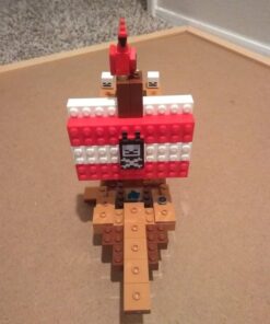 LEGO Minecraft The Pirate Ship Adventure 21152 Building Kit (386 Pieces) 24 51ZjX7STDL