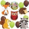 Woodland Critters Ultimate 14pc Balloon Party Kit 12 51ZlesMuREL