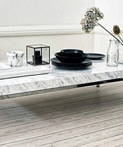 VViViD XPO White Grey Marble Gloss Vinyl Wrap Film 15.9" x 6.5ft Roll (2 sheets) 2 27 51ZmpfbJh9L