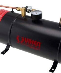 Alternative view of Vixen Horns 1 Gallon (3 Liter) Train/Air Horn Tank with 150 PSI Compressor Onboard System/Kit 12V VXO8210