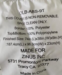 ZINUS 9 Inch Metal Smart Box Spring / Mattress Foundation / Strong Metal Frame / Easy Assembly, Twin Original 81 51ZsOl2I1XL