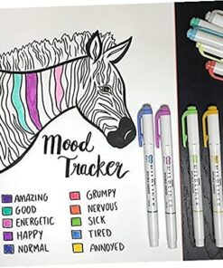 Zebra Pen Mildliner Double Ended Highlighter Set, Broad and Fine Point Tips, Assorted Ink Colors, 15-Pack 36 51Zz4N1dfL