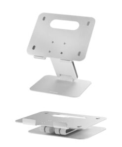 SKYZONAL Aluminum Notebook Desktop Stand Height Adjustable Laptop Stand for Computer PC Notebook MacBook Ipad 17 51a0Q5PVbL