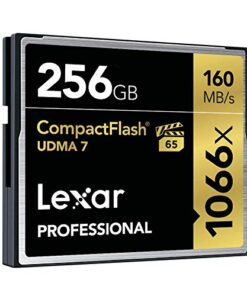 Alternative view of Lexar Professional 1066x 256GB CompactFlash Card, Up to 160MB/s Read, for Professional Photographer, Videographer, Enthusiast (LCF256CRBNA1066)