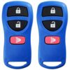 KeylessOption Keyless Entry Remote Control Car Key Fob Replacement for KBRASTU15, CWTWB1U733-Blue (Pack of 2) Blue 22 51a3I5w6l7L
