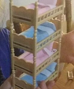 Calico Critters, Doll House Furniture and Décor, Bunk Beds 48 51aARKdCPYL