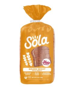 Alternative view of SOLA Non GMO & Keto Certified Bread, Golden Wheat, 1g Net Carb, 14 OZ Loaf (3 Pack) 14 Ounce (Pack of 3)