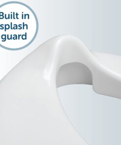 Potty Training Seat for Boys And Girls, Fits Round & Oval Toilets, Non-Slip with Splash Guard, Includes Free Storage Hook - Jool Baby Aqua 30 51aJkxas1L