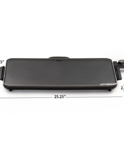 Presto 07072 Slimline Griddle, Black, 22" 26 51aKIH3yNgL