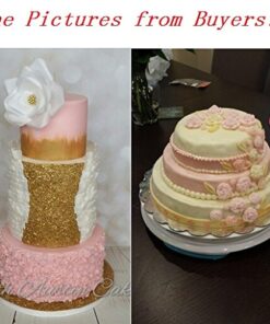 Alternative view of SUNKOOL Roses Mold Flower Silicone Cake Molds Chocolate Sugarcraft Decorating Fondant Fimo Tools 4 Size Pink 1 Piece 1 Rose