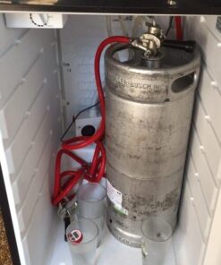 EdgeStar KC2000TWIN Full Size Dual Tap Kegerator & Draft Beer Dispenser - Black 12 51aPMojQsL