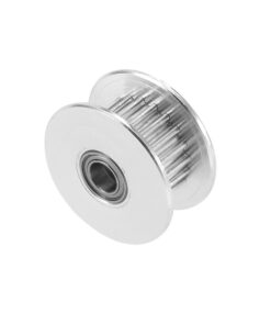 uxcell Aluminum 16T 3mm Bore 2mm Pitch Timing Belt Pulley with Ball Bearing 9 51aPyHRO8iL