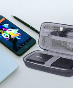 co2CREA Hard Case Replacement for Anker 537 Power Bank PowerCore+ 26800mAh PD Portable Charger 26800mAh External Battery mesh bag with zipper 34 51aQbeEikkL