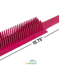 FURemover Original Indoor Pet Hair Rubber Broom and Pet Hair Remover Lint Brush Set, Colors May Vary FURemover Broom and Brush Combo 30 51aScXIfeL