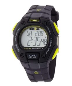 Timex Ironman 50 Lap Classic Watch Dark Grey/Lime 11 51aU7ytGBfL