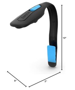 Energizer Clip on Book Light for Reading in Bed, LED Reading Light for Books and Kindles, 25 Hour Run Time, Kindle & Book Reading Lamp (Batteries Included), Black Portable Black (Battery-Powered) 30 51aX1CjXUpL 1