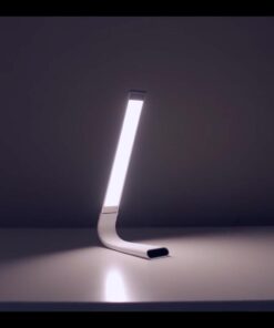 Luxe Cordless Eye Friendly LED Desk Lamp, USB Rechargeable up to 40 Hours of Continuous Light, Touch Control 6 Brightness Levels 3 Light Modes 360° Adjustable Modern Design Portable (Silver) (Silver) Silver 39 51adkX3CcL