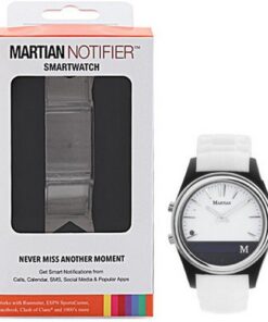 Martian Watches Notifier Smartwatch - White Standard Packaging 18 51artETmWNL
