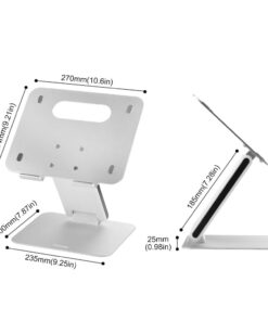 SKYZONAL Aluminum Notebook Desktop Stand Height Adjustable Laptop Stand for Computer PC Notebook MacBook Ipad 13 51au8XyKenL