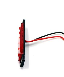 TMH Pack of 20 10 pcs Amber 10 pcs Red 3.8" 6 LED Side Marker Lights, Trailer Marker Lights, Rear Side Marker Lamp, Led Marker Lights for Trucks, Cab Marker, RV Marker light 12 51b7i7KouUL