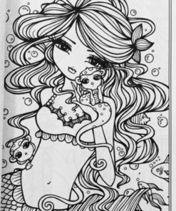 Mermaids, Fairies, & Other Girls of Whimsy Coloring Book: 50 Fan Favs 53 51b8mVRThqL