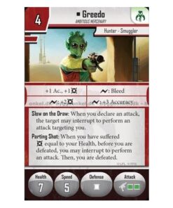 Star Wars Imperial Assault Board Game Greedo VILLAIN PACK - Epic Sci-Fi Miniatures Strategy Game for Kids and Adults, Ages 14+, 1-5 Players, 1-2 Hour Playtime, Made by Fantasy Flight Games 9 51bCuWirNL