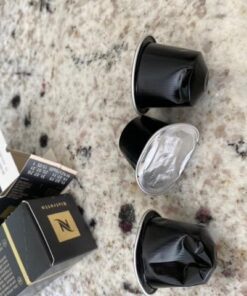 Nespresso Capsules OriginalLine, Ristretto Intenso, Dark Roast Coffee, Coffee Pods, Brews 1.35 Ounce (ORIGINALLINE ONLY), 10 Count (Pack of 5) 10 Count (Pack of 5) 29 51bFdK44dL