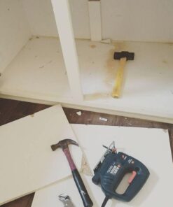 Rev-A-Shelf 5WB2-1822-CR 18 x 22 Inch Two-Tier Kitchen Organization Cabinet Pull Out Storage Wire Basket, Chrome 18 in 52 51bHH8IQqOL