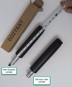 DOZYANT Gas Lift Cylinder Replacement,Hydraulic Pneumatic Shock Piston Heavy Duty (450 lbs) Universal Size Fits Most Executive Office Chairs, Highest End Class 4 Black 54 51bNTm2BpcL