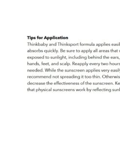 Thinkbaby SPF 50+ Baby Sunscreen – Safe, Natural Sunblock for Babies - Water Resistant Sun Cream – Broad Spectrum UVA/UVB Sun Protection – Vegan Mineral Sun Lotion, 6oz 6 Ounce (Pack of 1) 17 51bSvFPMihL