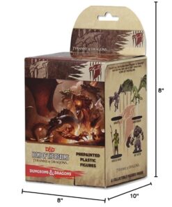 WizKids Dungeons & Dragons Icons of The Realms: Tyranny of Dragons Booster (8) D&D Minis 93 51bW okMGsL
