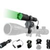 ORION H30-G Green Predator Premium 273 Yards Rechargeable Hog Hunting Light with Scope Mount, Rail Mount, Barrel Mount, Remote Pressure Switch & Charger Kit 6 51bW4Oh4YoL